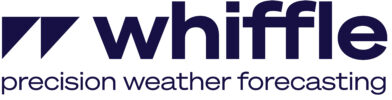 The logo for Whiffle Precision Weather Forecasting, a sponsor of ACP's Resource & Technology Conference.